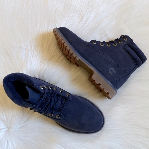 Timberland Navy Waterville 6” Waterproof Boots - Picture 3 of 8